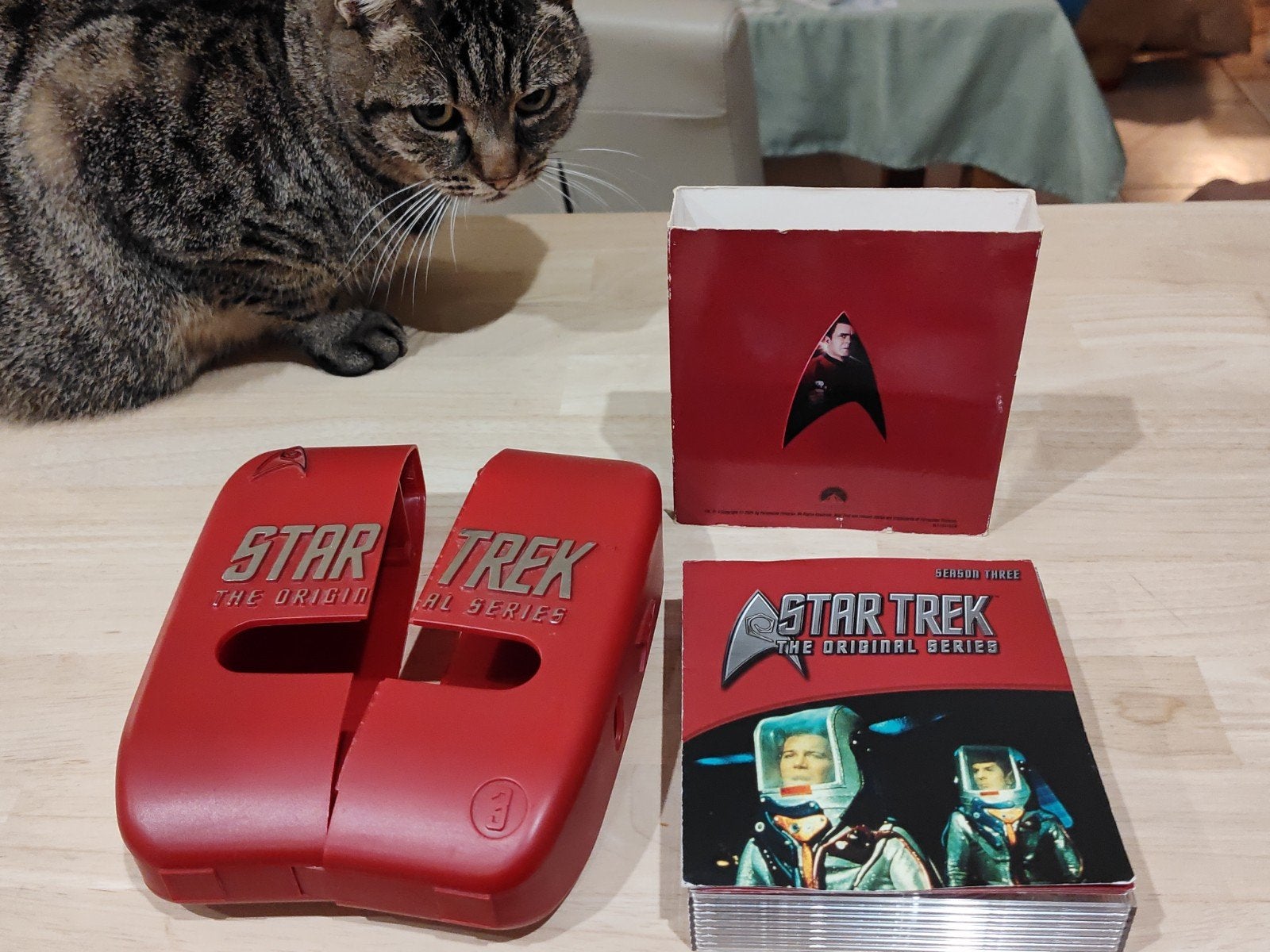 Star Trek. Eerste uitgave op DVD. 3e seizoen, Cd's en Dvd's, Engels, Alle leeftijden, Science Fiction en Fantasy, Ophalen of Verzenden