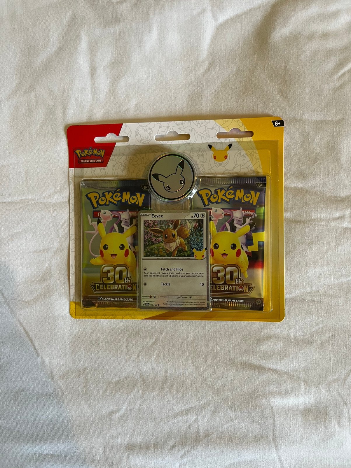 30the evee blister, Collections, Enlèvement