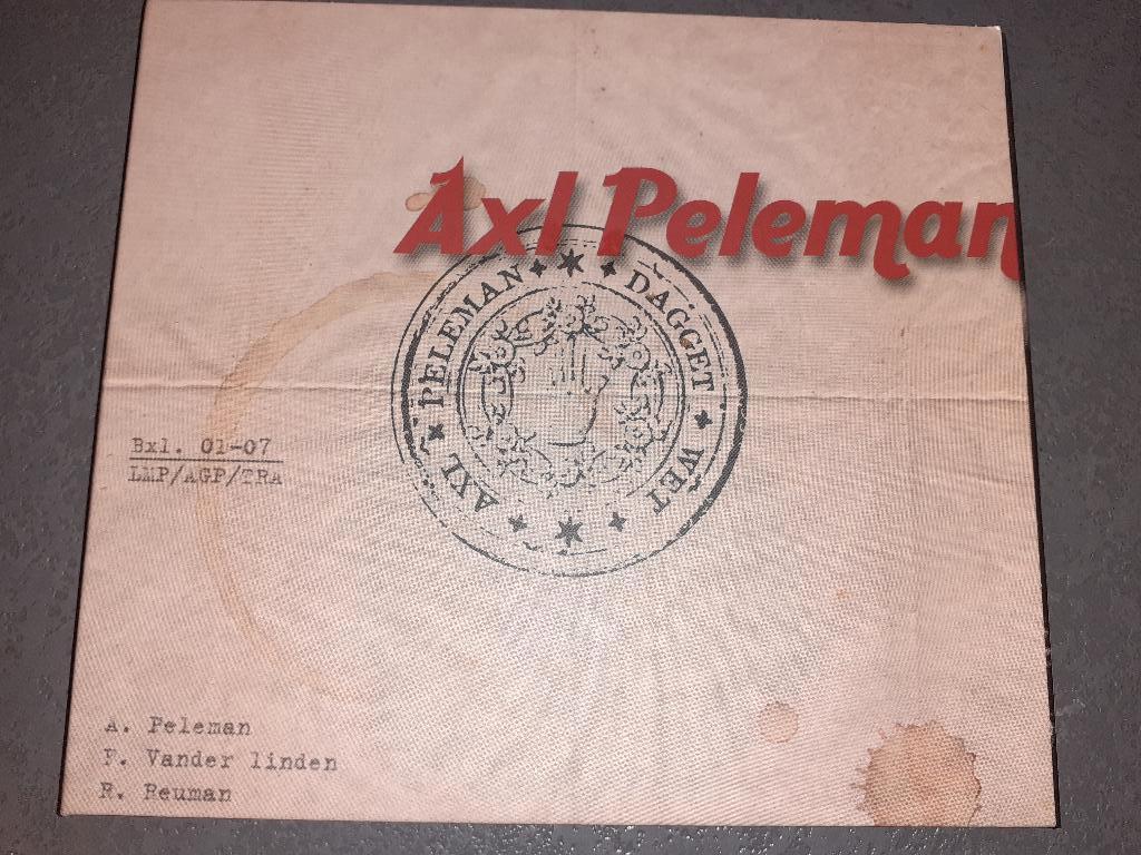 AXL PELEMAN, Dagget wet, Cd's en Dvd's, Ophalen of Verzenden, Zo goed als nieuw, Pop