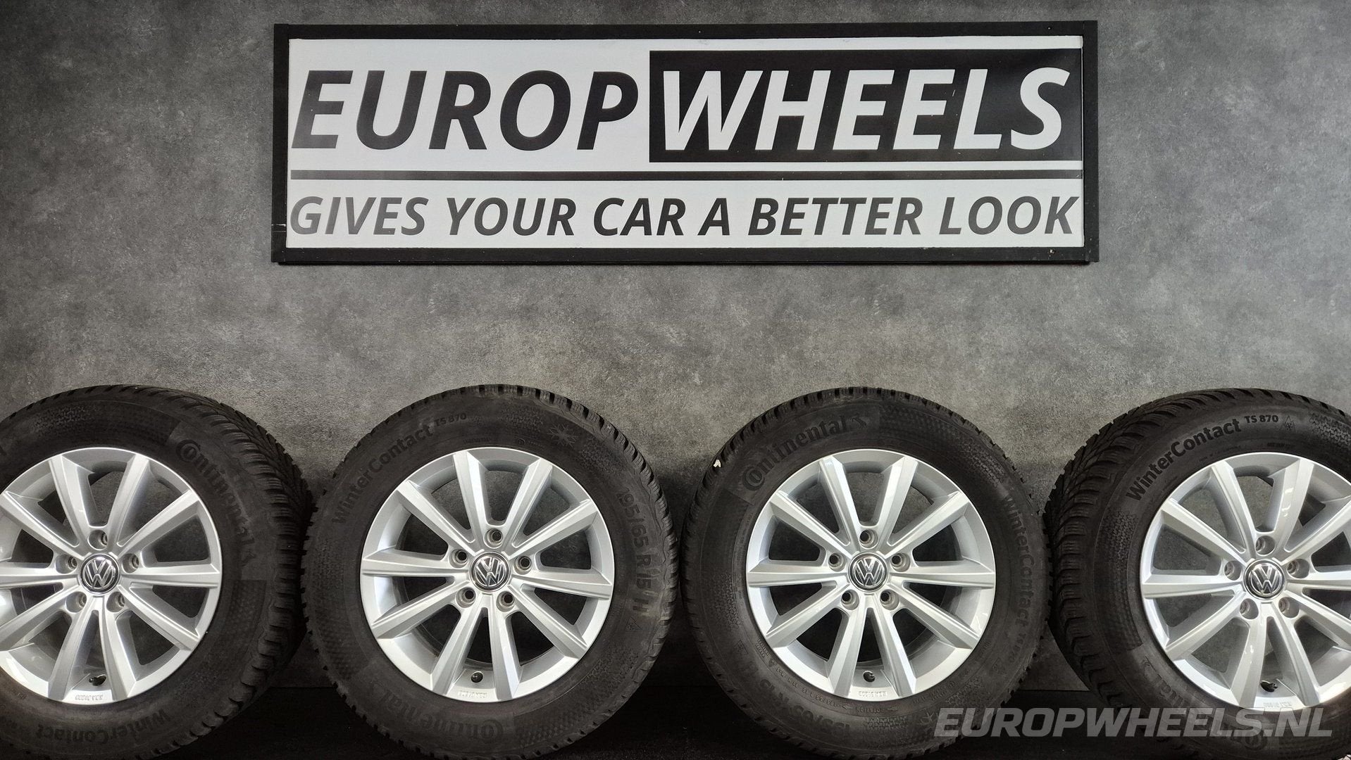 15 inch originele VW Golf Lyon velgen winterbanden, Auto-onderdelen, Gebruikt, 15 inch, -, -