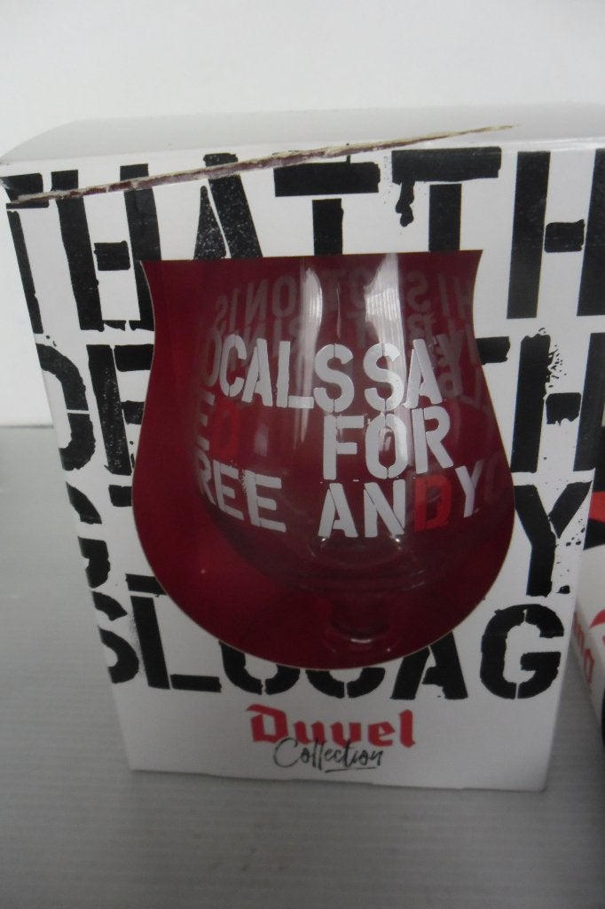5 Duvel glazen., Ophalen, Nieuw, Bierglas