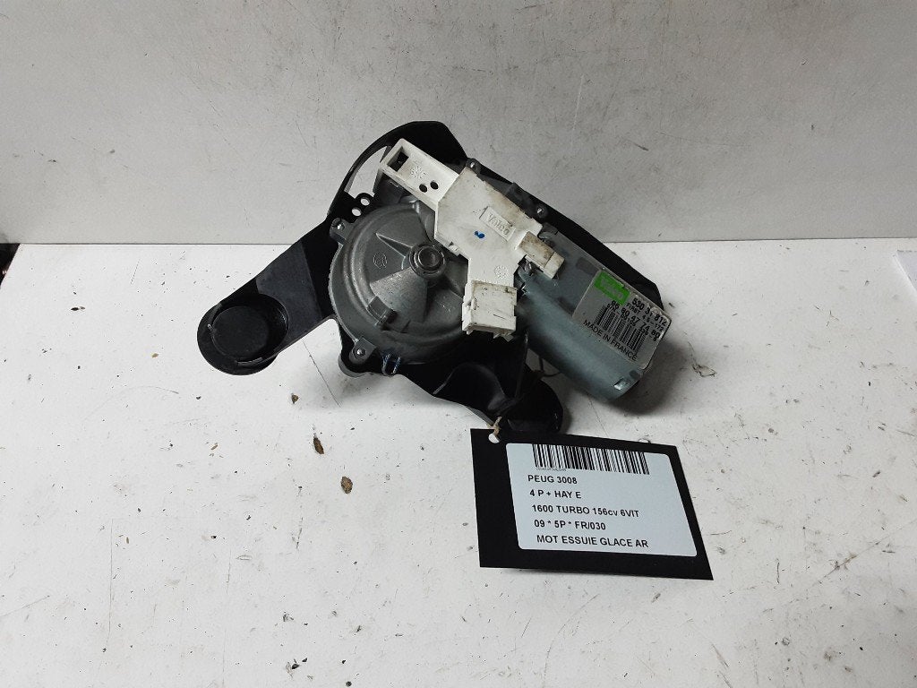 MOTEUR ESSUIE-GLACE ARRIÈRE 3008 I (0U / HU) (96804780), Mevr. I. Hauben, Utilisé, Rue de l'Espoir 34 34
4030  GRIVEGNÉE, BE, Info@Collignon.be