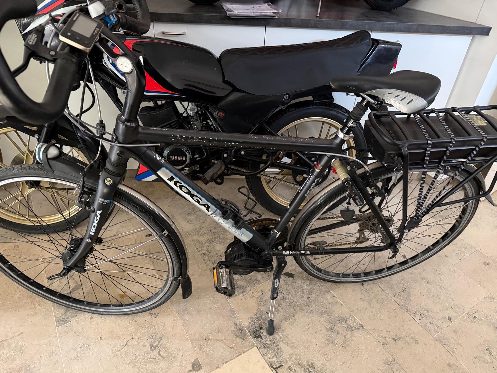 Elektrische fiets koga, Fietsen en Brommers, Ophalen, Zo goed als nieuw, Koga Miyata