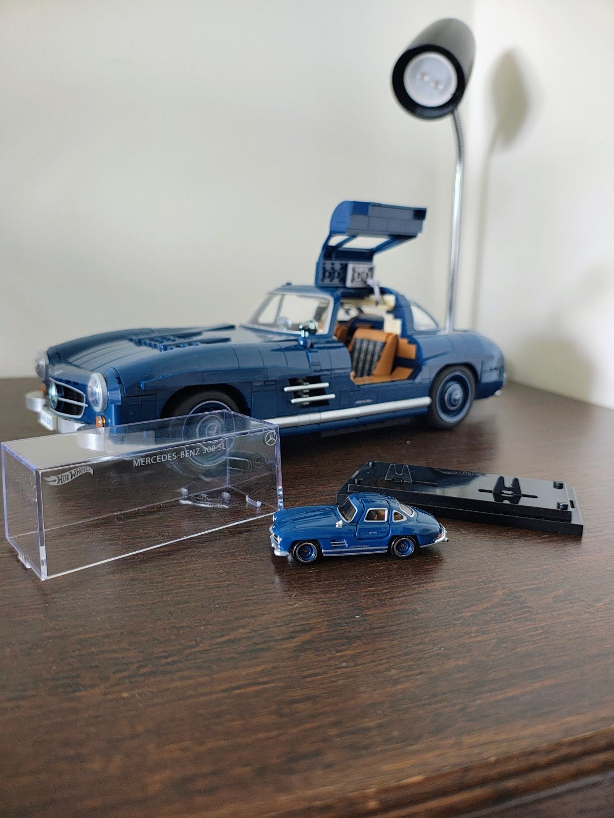 Mercedes 300 SL Mattel Brickshop Hotwheels, Ophalen of Verzenden, Zo goed als nieuw, Auto
