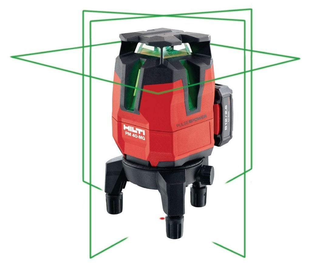Laser Hilti PM 40-MG multiligne Avec baterie, Bricolage & Construction, Instruments de mesure, Enlèvement, Utilisé