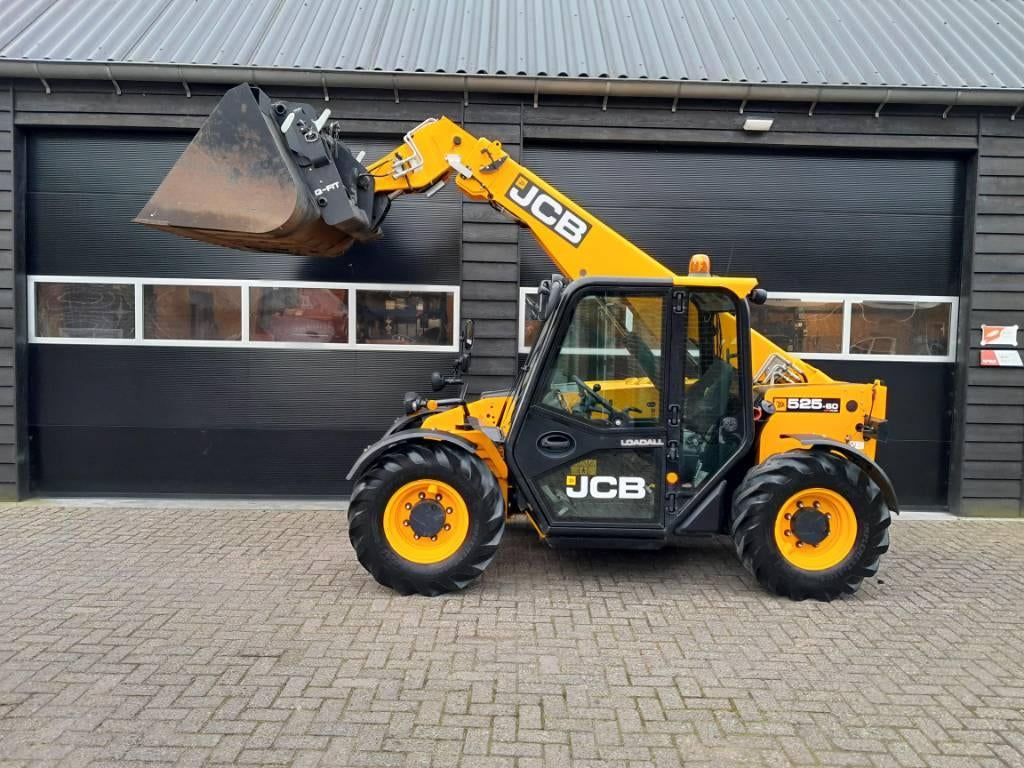 JCB 525-60 AG Agri Plus verreiker met bak, Articles professionnels, Chariot télescopique