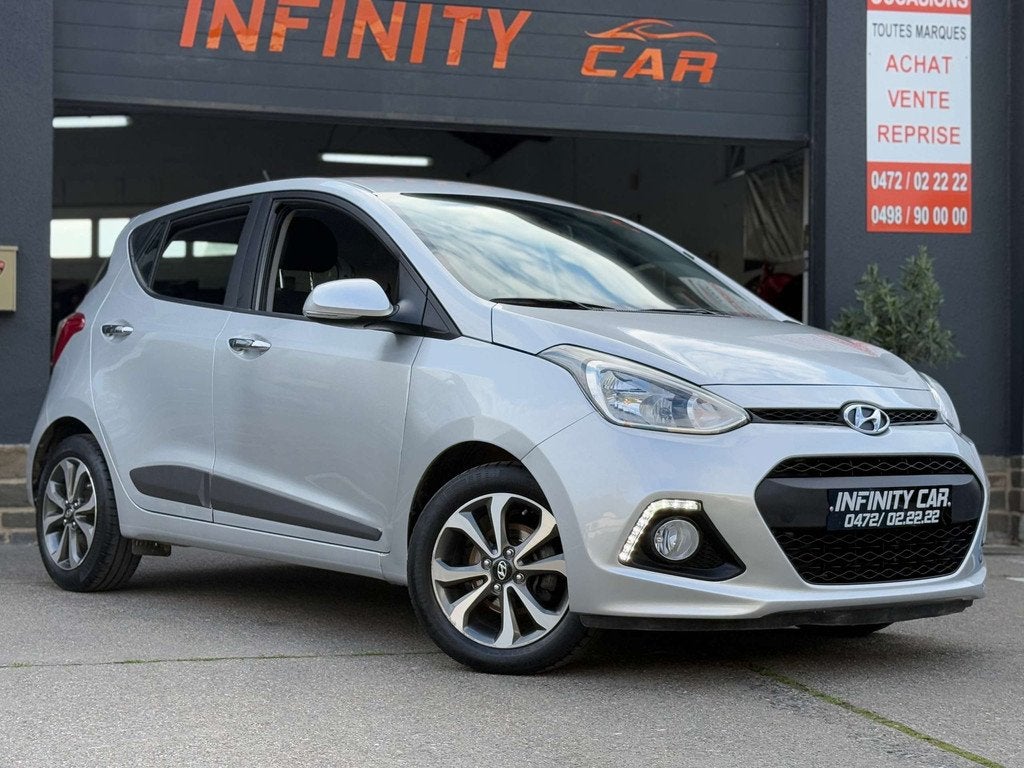 Hyundai i10 i10 1.2i Joy (bj 2015), Auto's, Voorwielaandrijving, Stof, Gebruikt, 4 cilinders