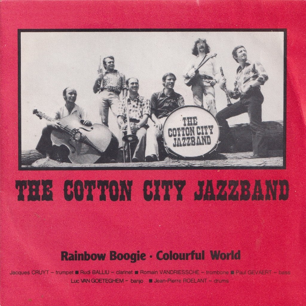 The Cotton City Jazzband – Rainbow boogie - Single, Cd's en Dvd's, Ophalen of Verzenden, Gebruikt, 7 inch, Jazz en Blues