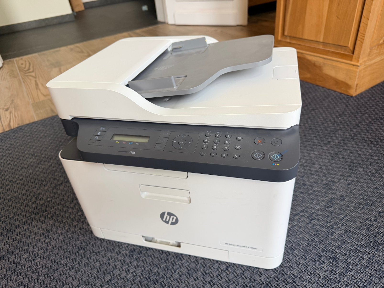 Hp 179fnw all-in-one (kleuren laserprinter), Computers en Software, Gebruikt, All-in-one, Draadloos, Ophalen of Verzenden