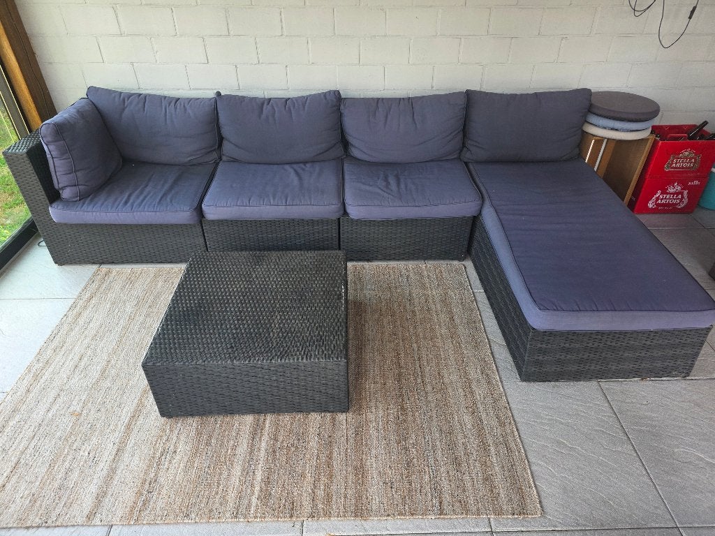 Tuinsalon, Osier, Utilisé, Sets de jardin, Enlèvement