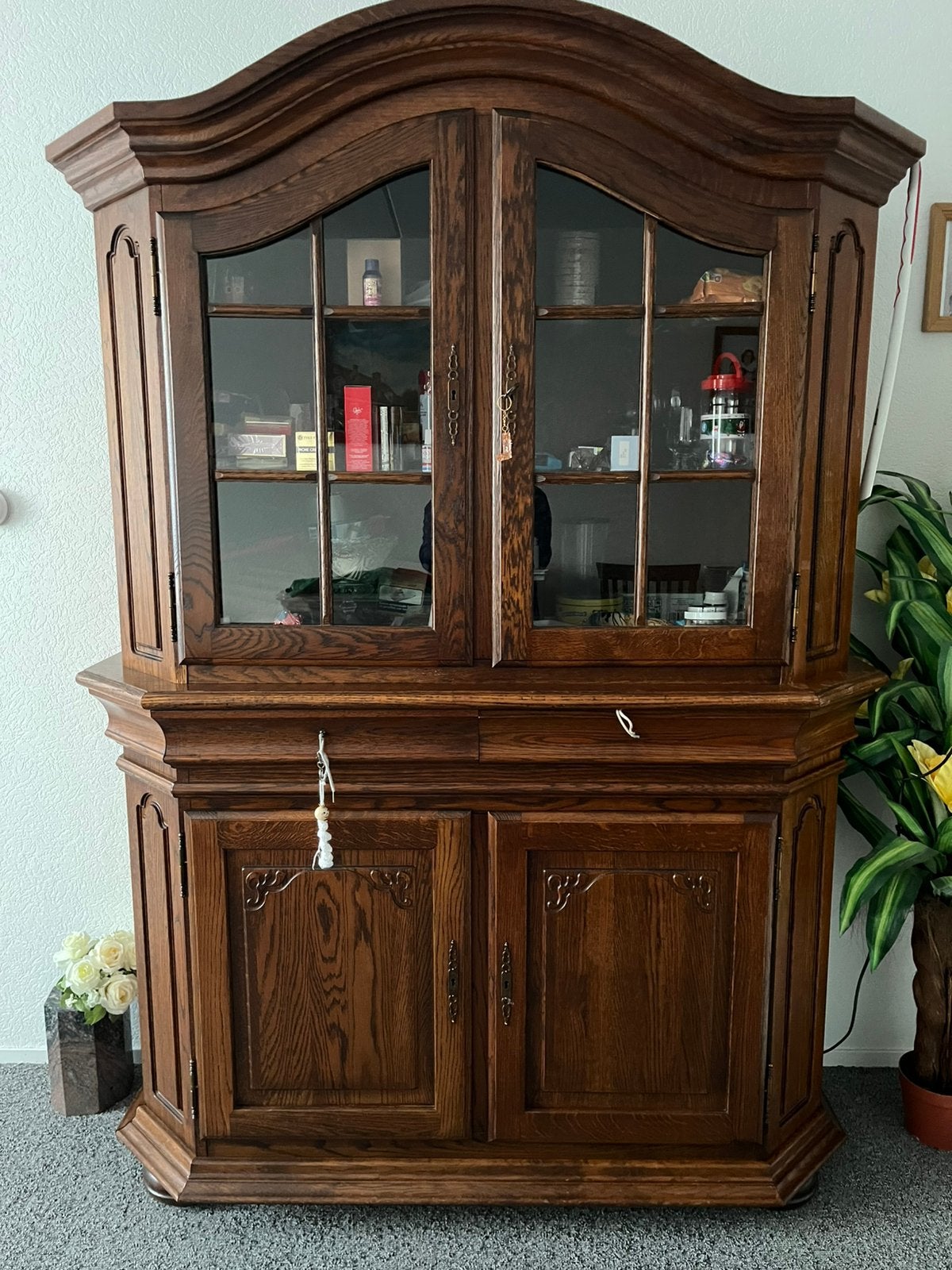 Massief eikenhout meubelen: complete set voor uw interieur, Ophalen