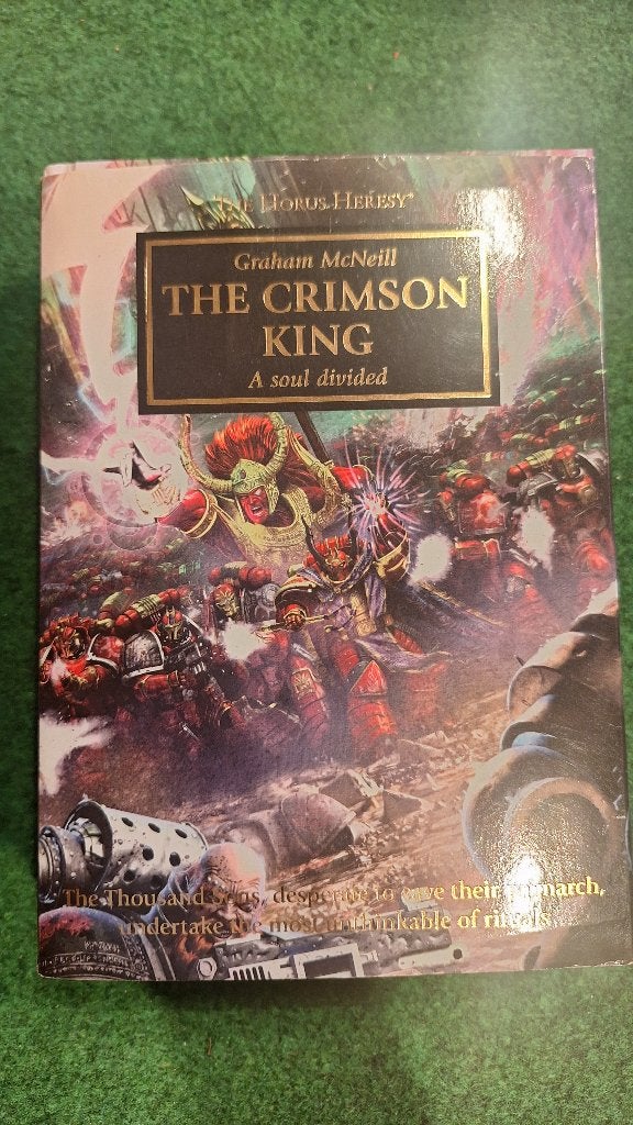 The Crimson King Hardback Graham McNeill 1st Edition 2017, Ophalen of Verzenden, Zo goed als nieuw, Graham McNeil