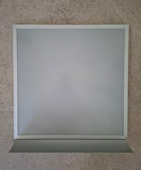 Magneetbord / whiteboard : 44cm x 44cm, Huis en Inrichting, Ophalen of Verzenden, Gebruikt, Magneetbord