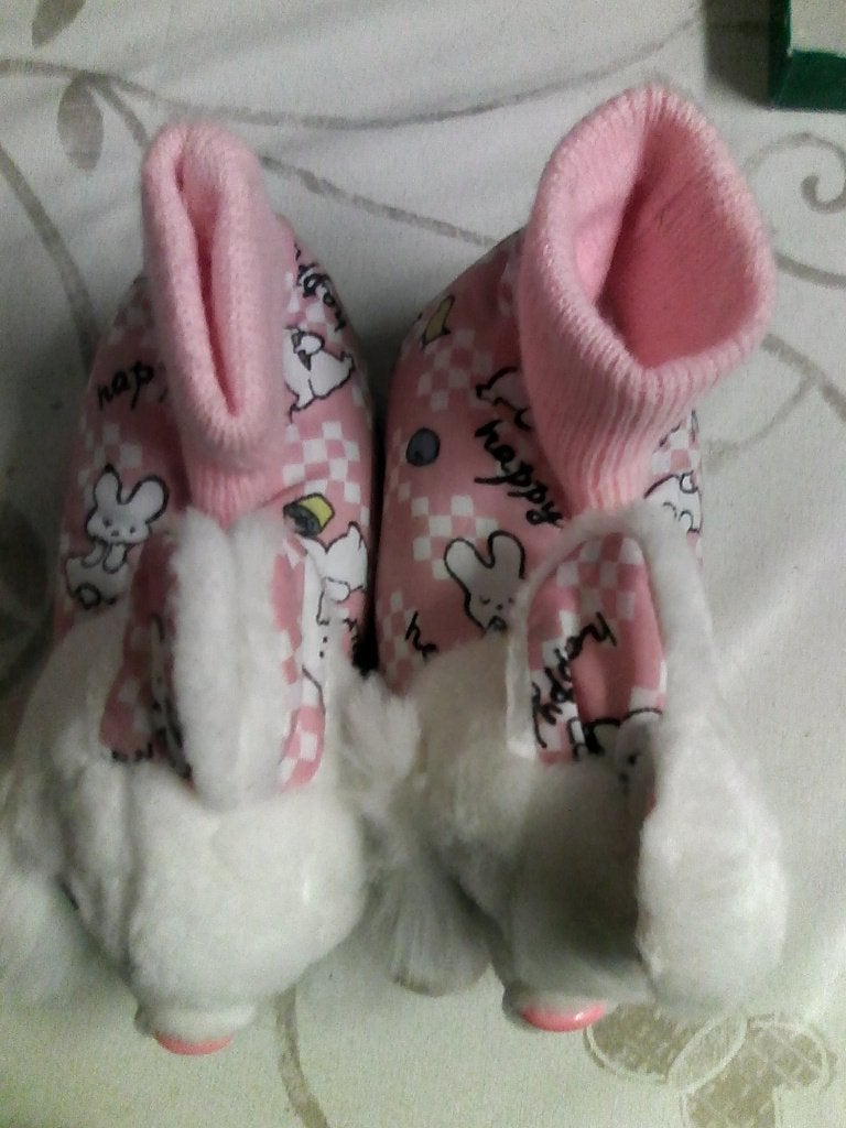 roze pantoffels baby, Ophalen of Verzenden