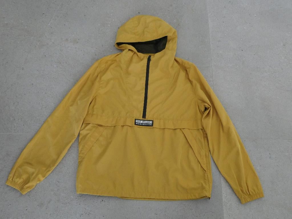 Regenjas L, Maat 52/54 (L), Geel, Gedragen, C&A