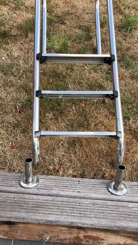 Ladder zwembad, Tuin en Terras, Zwembad-toebehoren, Ophalen, Gebruikt, Ladder