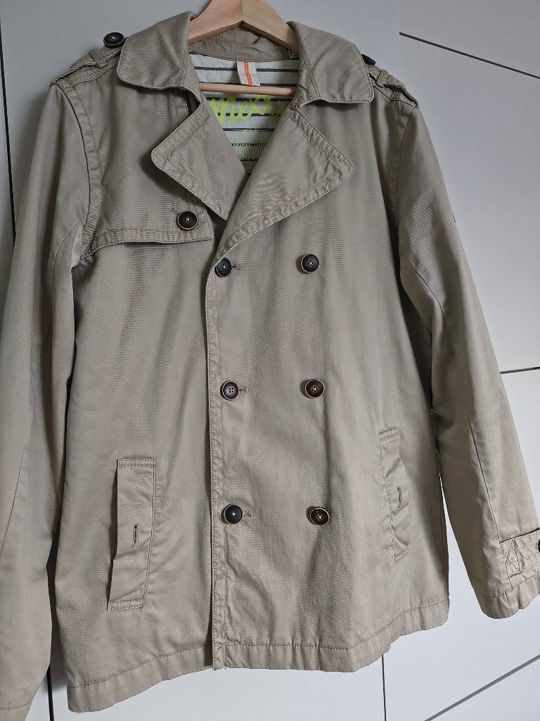 sportieve herenjas - beige - tussenseizoen - Large, Mexx, Maat 52/54 (L), Beige, Ophalen of Verzenden