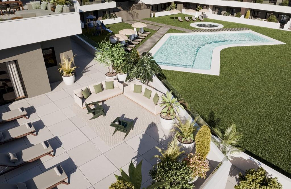 Sleutelklaar appartement /hoekterras 146m2/ San Miguel.., Dorp, Spanje, 65 m², 2 kamers