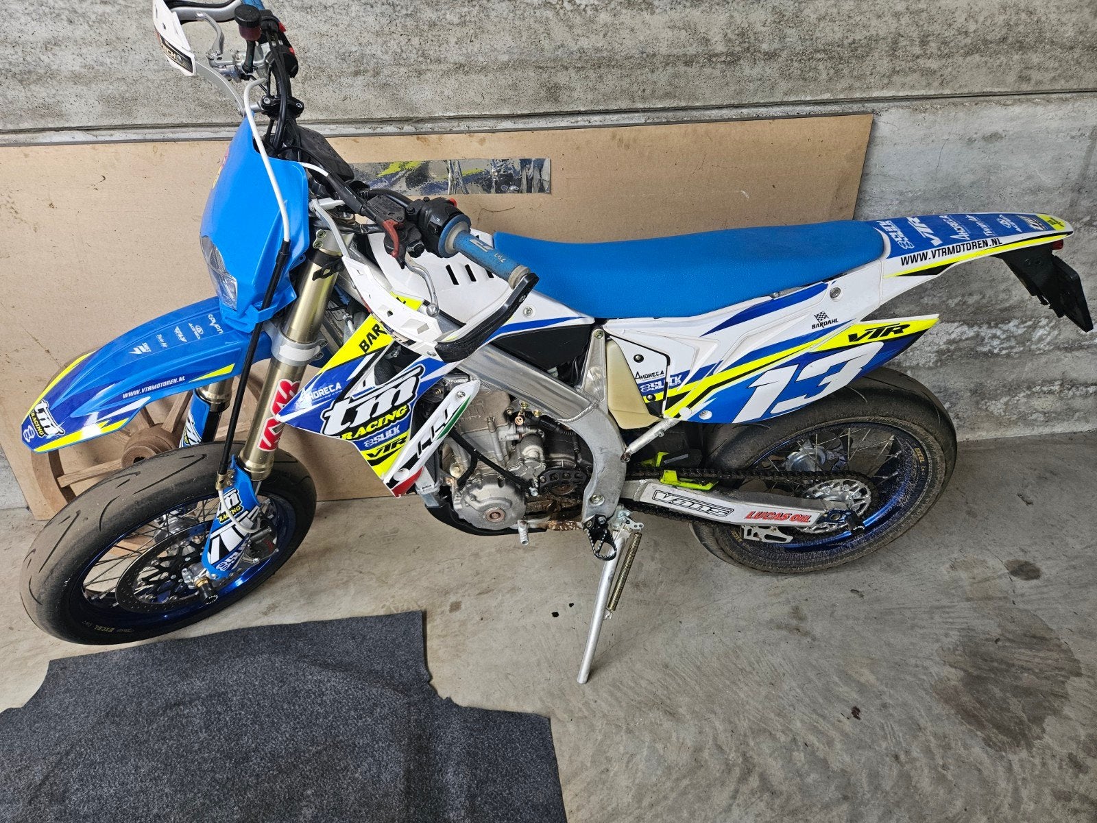 supermotard tm 530, Motoren, Ophalen