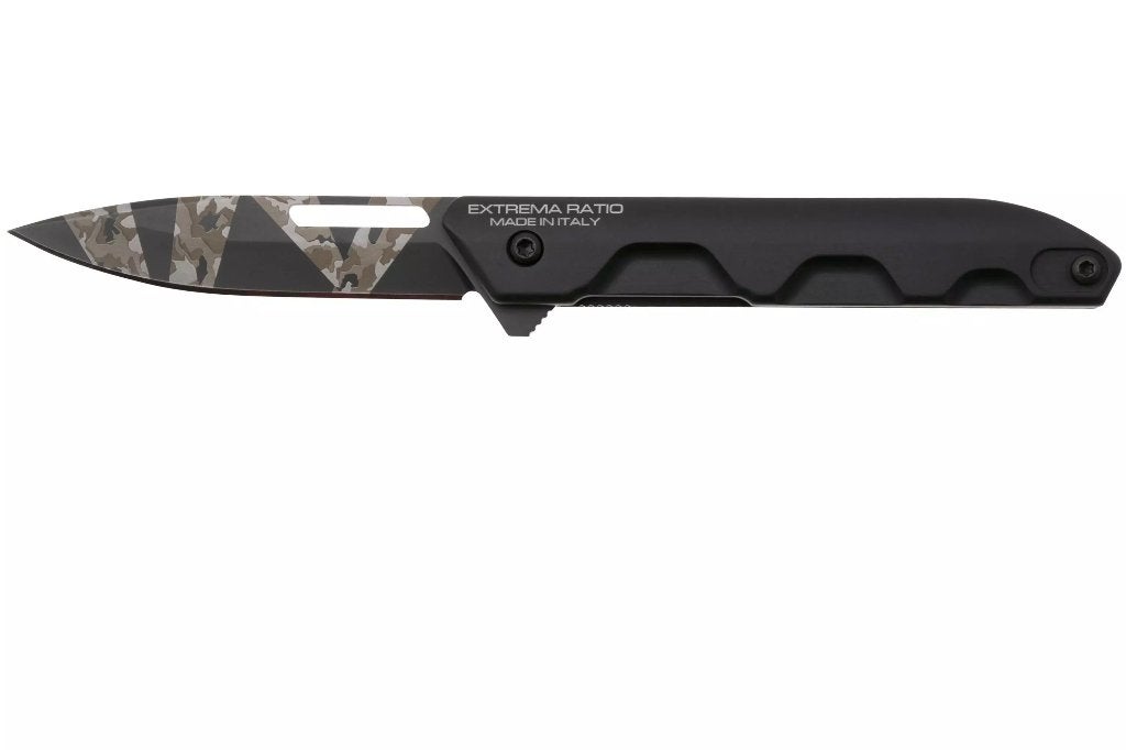 Extrema Ratio Ferrum T Black Warfare 04.1000.0367/BDW/BLK, Caravans en Kamperen, Kampeergereedschap, Ophalen of Verzenden, Nieuw