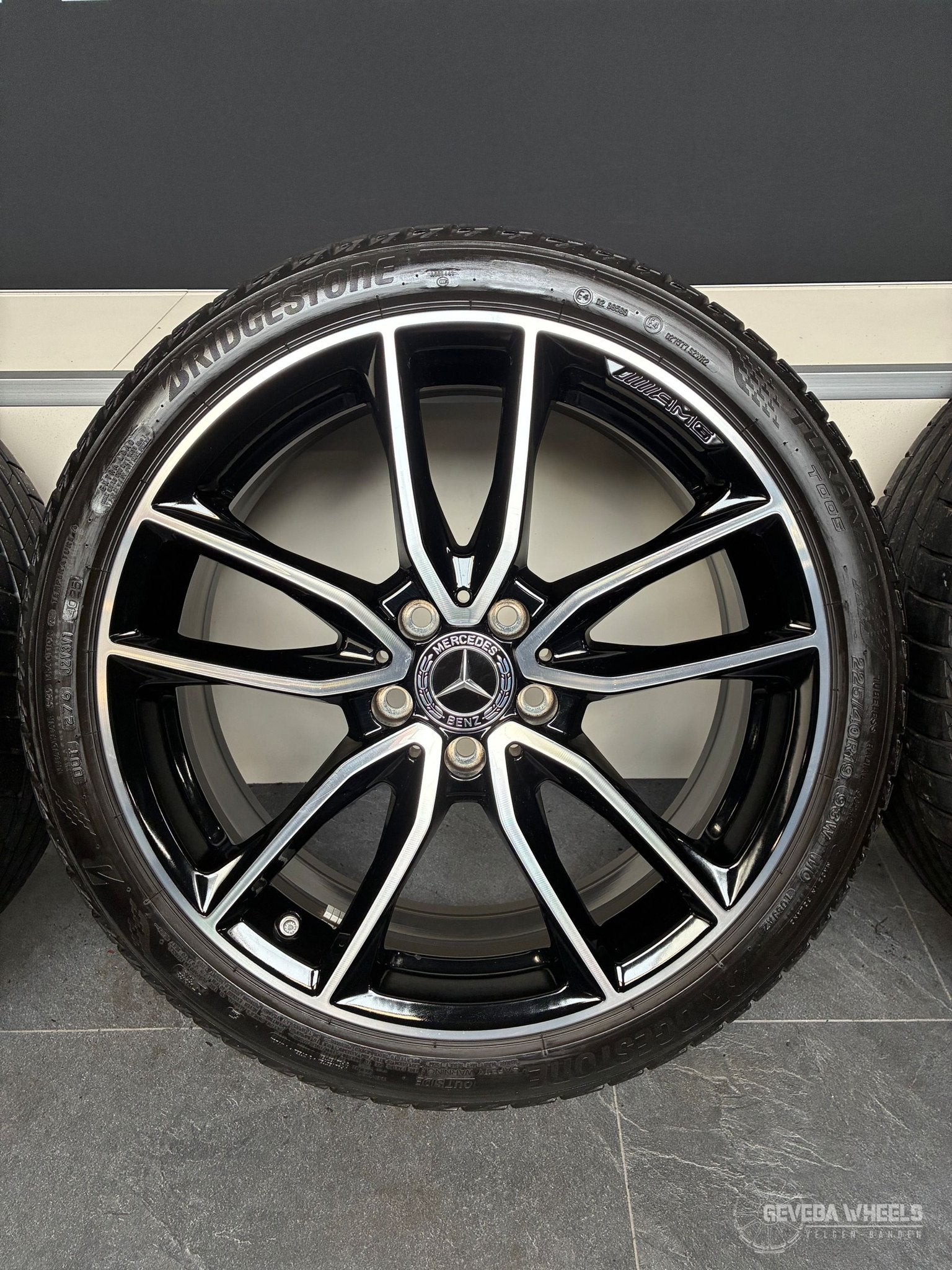 19” originele Mercedes A W177 AMG velgen + banden 5x112 A177, 19 inch, Gebruikt, -, -