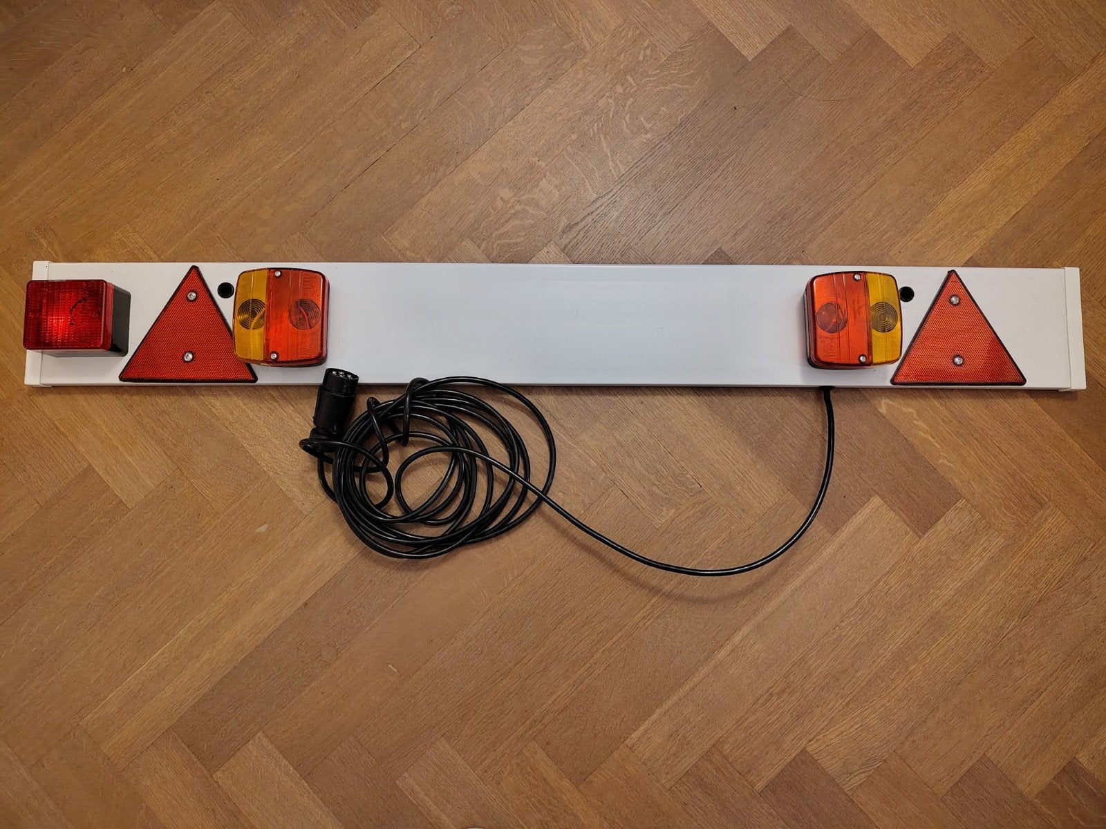 Licht balk voor aanhangwagen, Ophalen