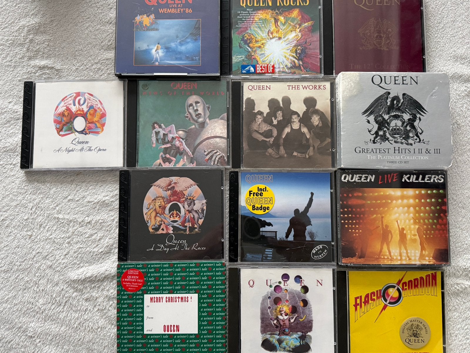 Queen collectie, Cd's en Dvd's, Cd's | Hardrock en Metal, Ophalen of Verzenden, Gebruikt
