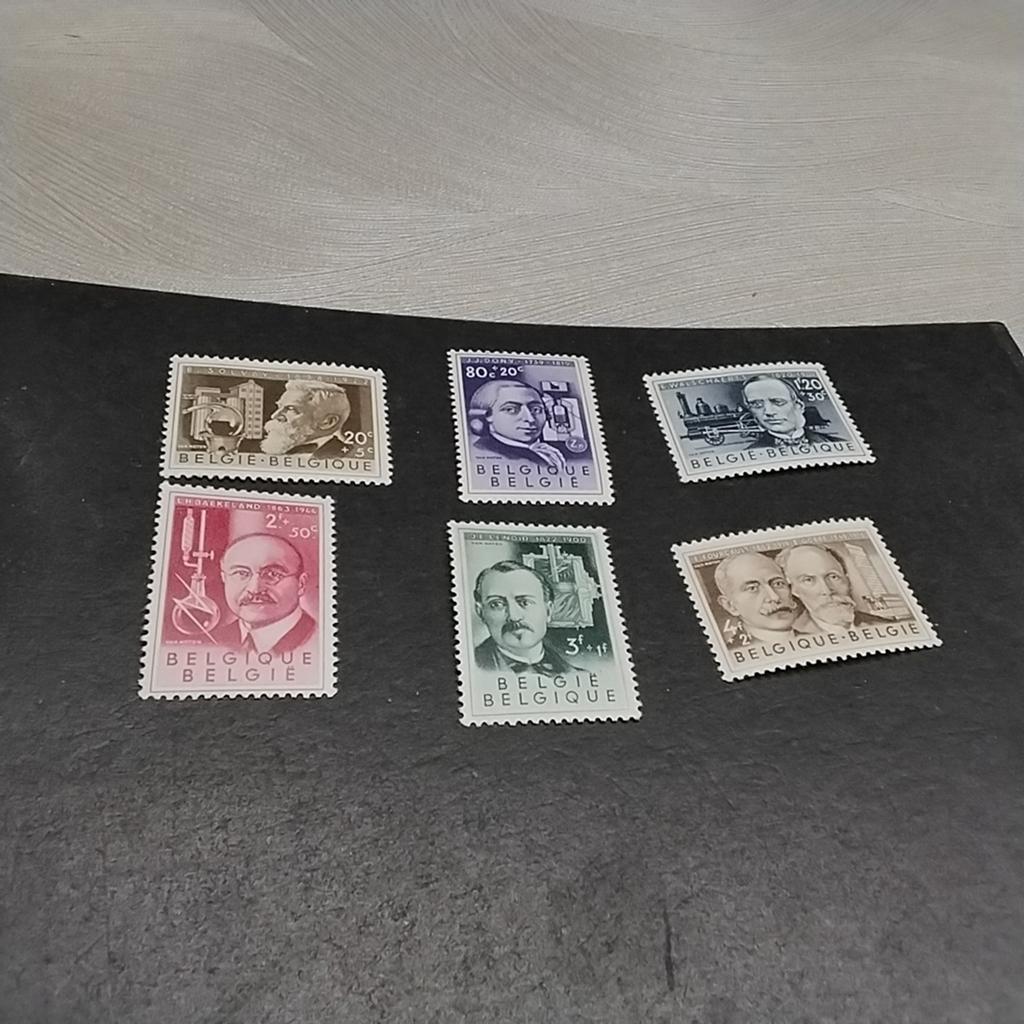 BELGIE 973/978 scharnier met een cote van 24,50 €, Ophalen of Verzenden