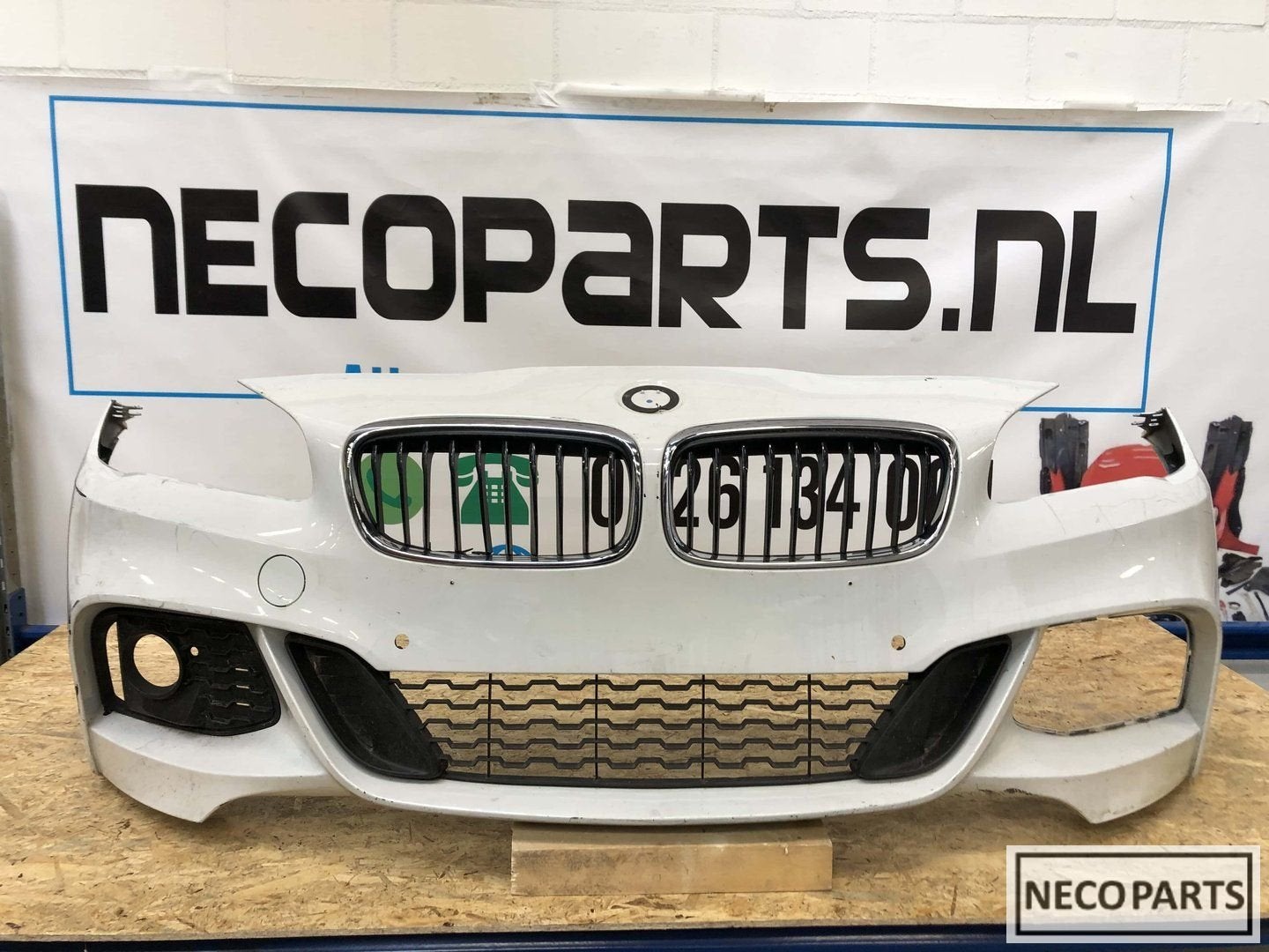 BMW 5 serie f10 f11 m pakket voorbumper pdc kls, -, Utilisé, Avant, -