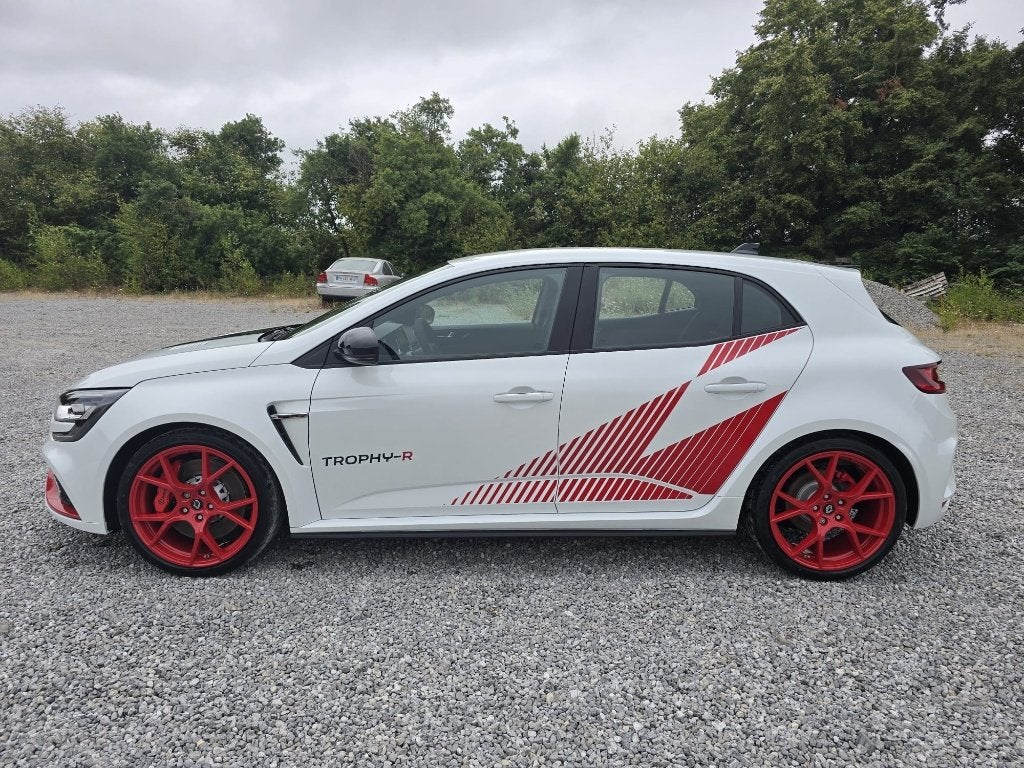 Renault Megane 4RS TROPHY-R, Auto's, Voorwielaandrijving, 4 cilinders, Alcantara, Wit