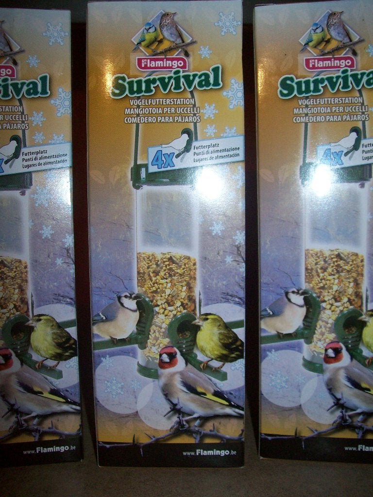 Voedsel dispenser voor vogels ,Model: Survival Nieuw., Dieren en Toebehoren, Vogels | Toebehoren, Ophalen of Verzenden, Nieuw