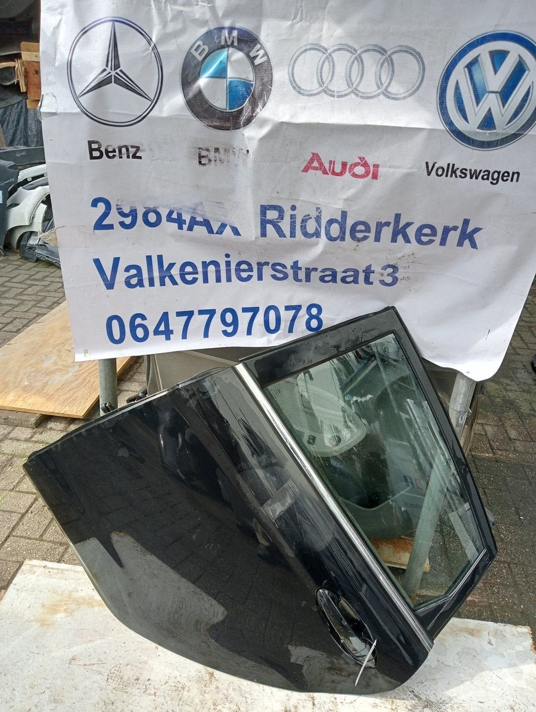 PORTIER LINKS ACHTER Ford Fiesta 6 (JA8) (1692501), Auto-onderdelen, Gebruikt, -, Deur, -