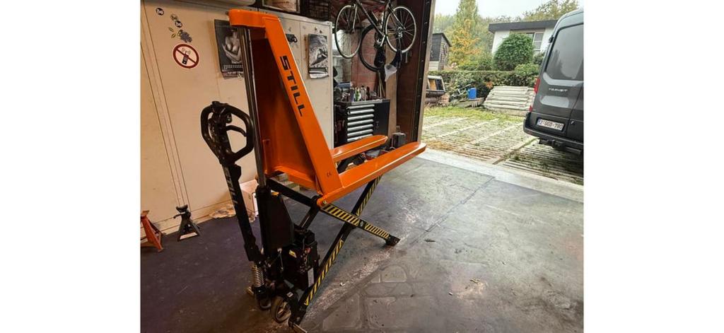 Elektrische transpalet, Doe-het-zelf en Bouw, Ophalen, Zo goed als nieuw