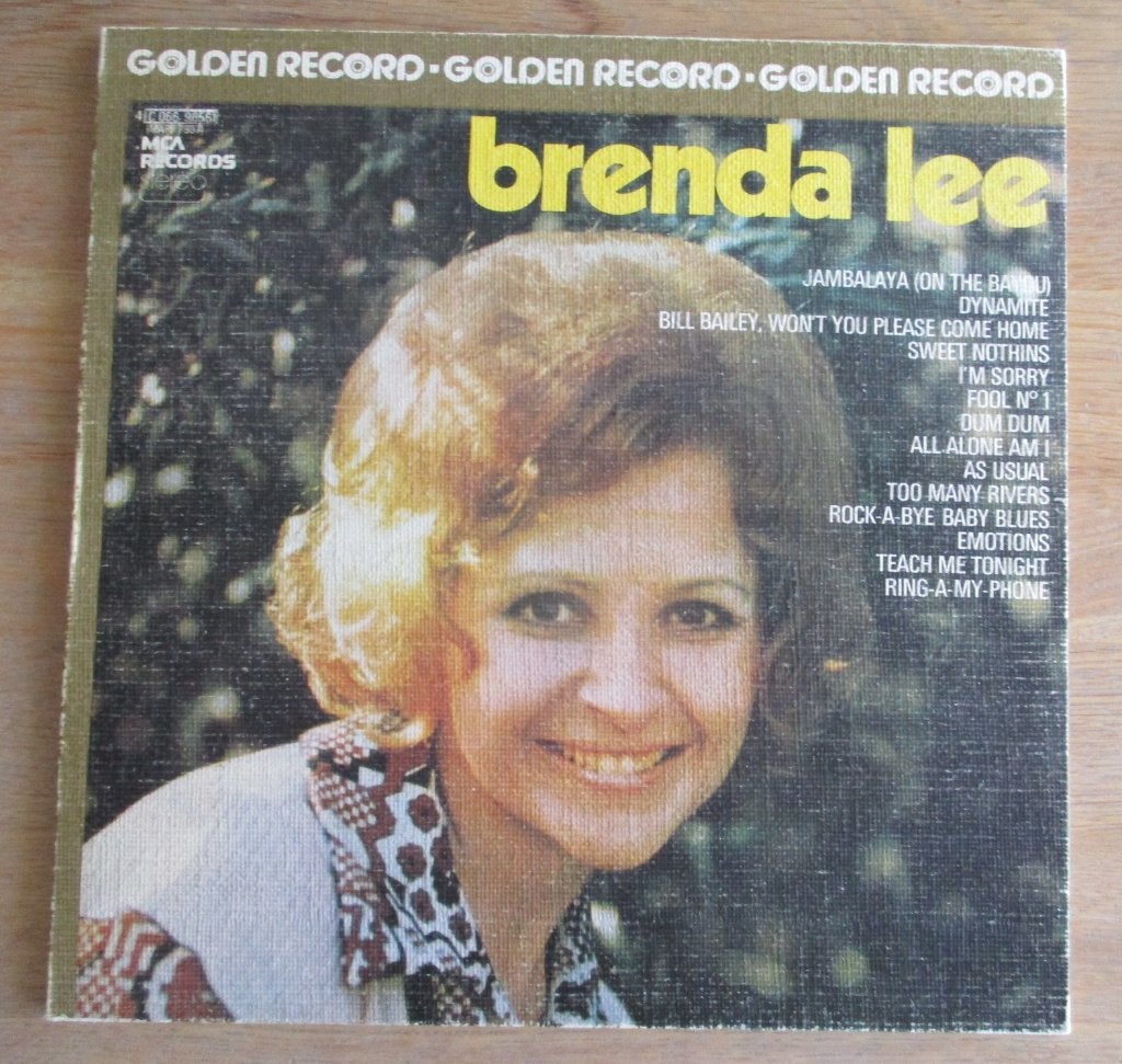 Brenda Lee - Golden Record - LP, Cd's en Dvd's, Vinyl | Pop, Ophalen, Gebruikt, LP