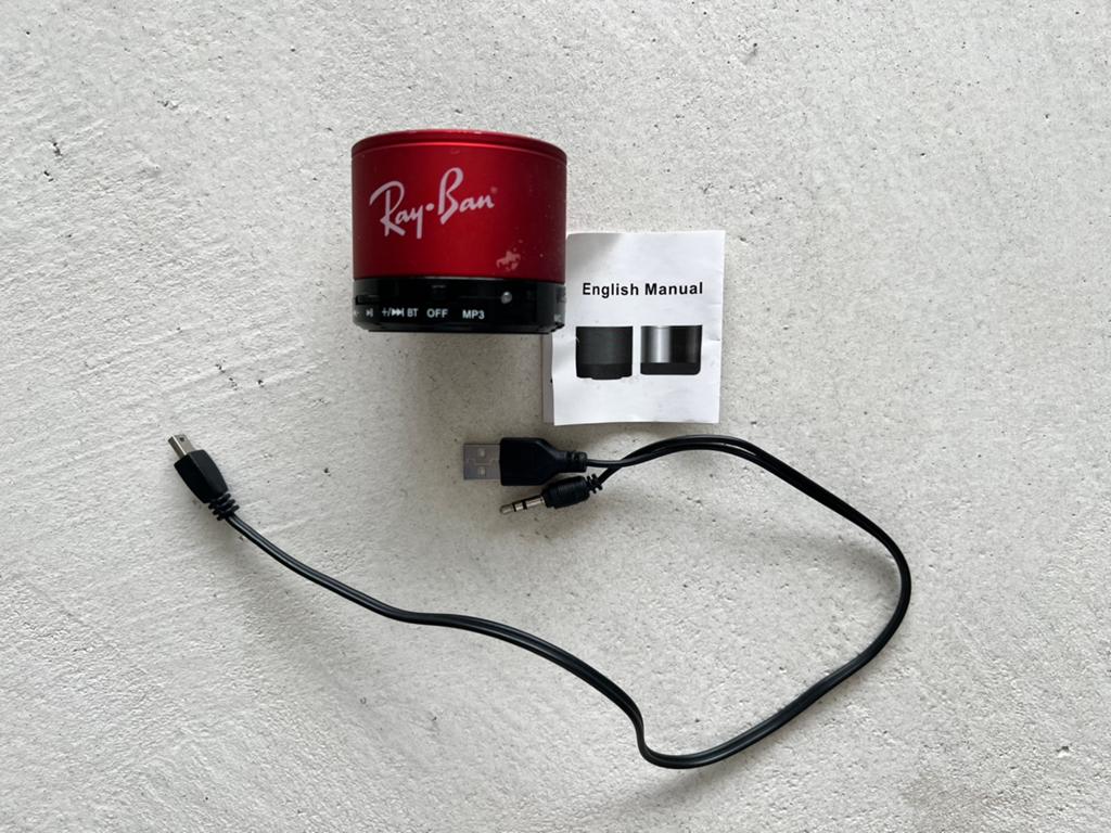 Bluetooth draadloze speaker Rayban, Audio, Tv en Foto, Luidsprekerboxen, Ophalen of Verzenden, Zo goed als nieuw