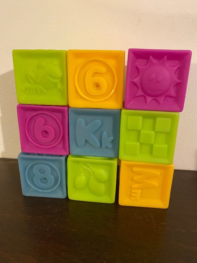 gekleurde blokjes, Ophalen, Gebruikt, Overige merken