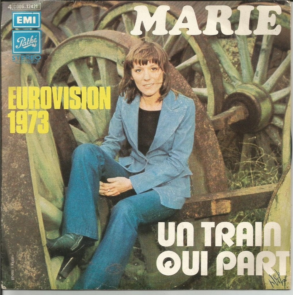 Marie - Un Train Qui Part   - Eurovision '73 -, Cd's en Dvd's, Ophalen of Verzenden, 7 inch, Pop