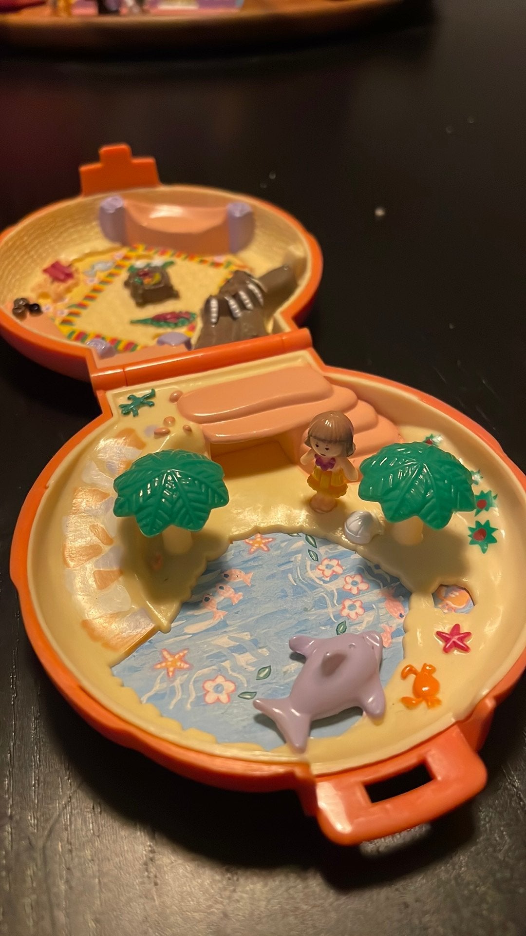 Polly Pocket vintage 1989 hawaiian beach, Ophalen, Zo goed als nieuw