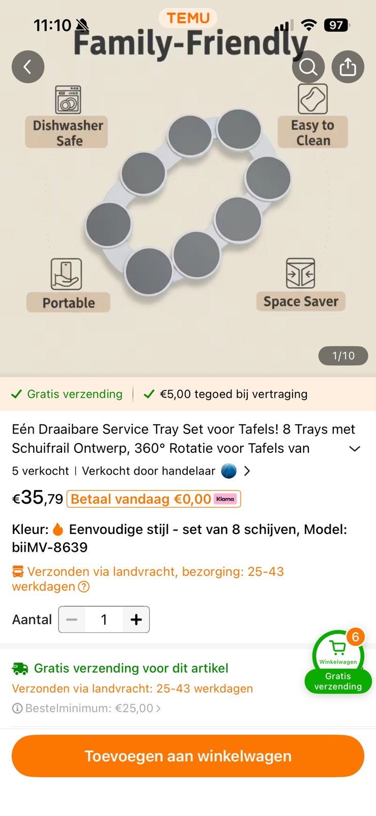 Draaischijven/ onderzetters, Overige typen, Kunststof, Nieuw, Ophalen of Verzenden