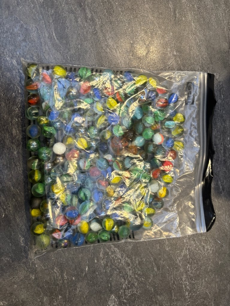 Volledige zak knikkers gemengd lot, Collections, Jouets, Utilisé, Enlèvement ou Envoi