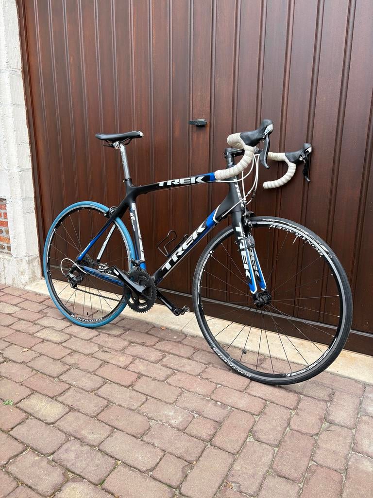 Trek racefiets mannen, Fietsen en Brommers, Ophalen, Carbon, Zo goed als nieuw, 57 tot 61 cm