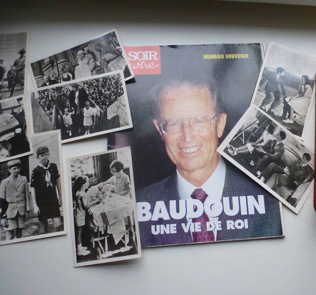 Roi Baudouin /Reine Fabiola/Famille royale, Collections, Enlèvement ou Envoi, Utilisé