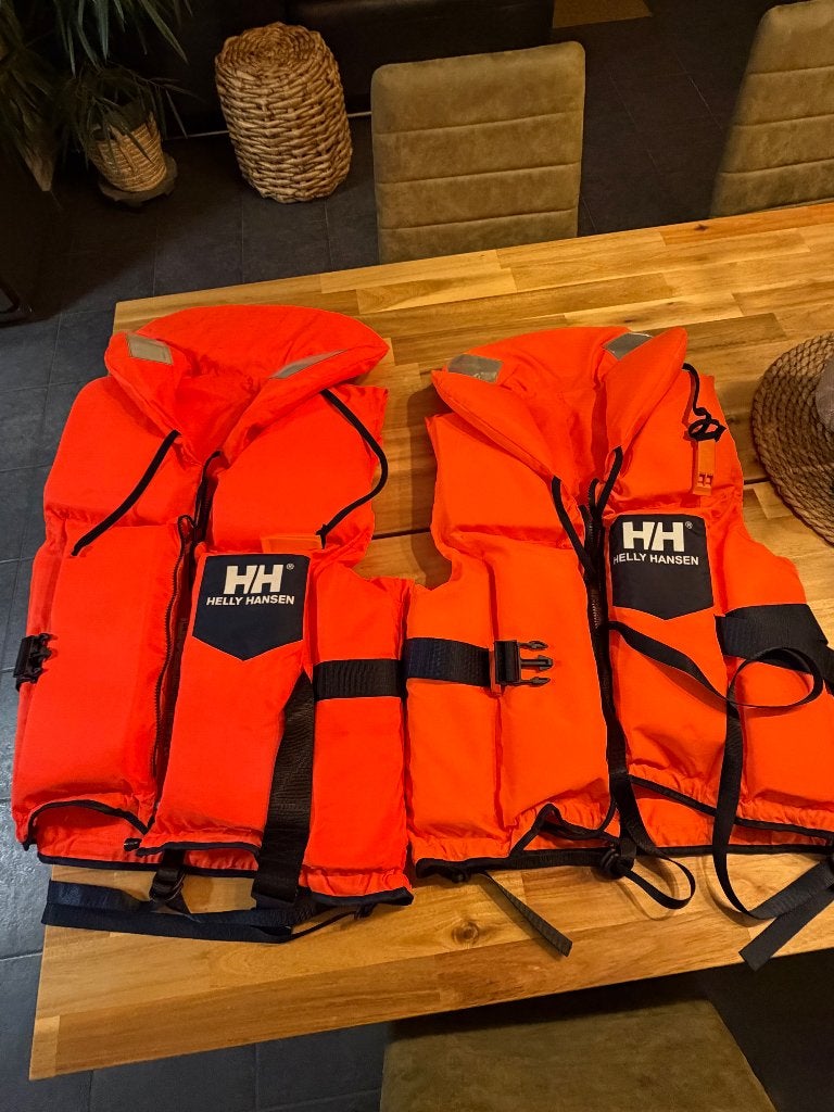 Door Hellyhansen goedgekeurd reddingsvest, Ophalen, Zo goed als nieuw, Voir photo, Dame of Heer