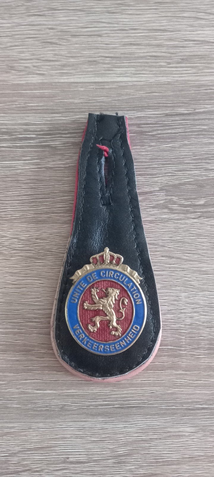 Gendarmerie motard WPR UPC PSA PSR bedeltje, Ophalen of Verzenden, Rijkswacht, Embleem of Badge