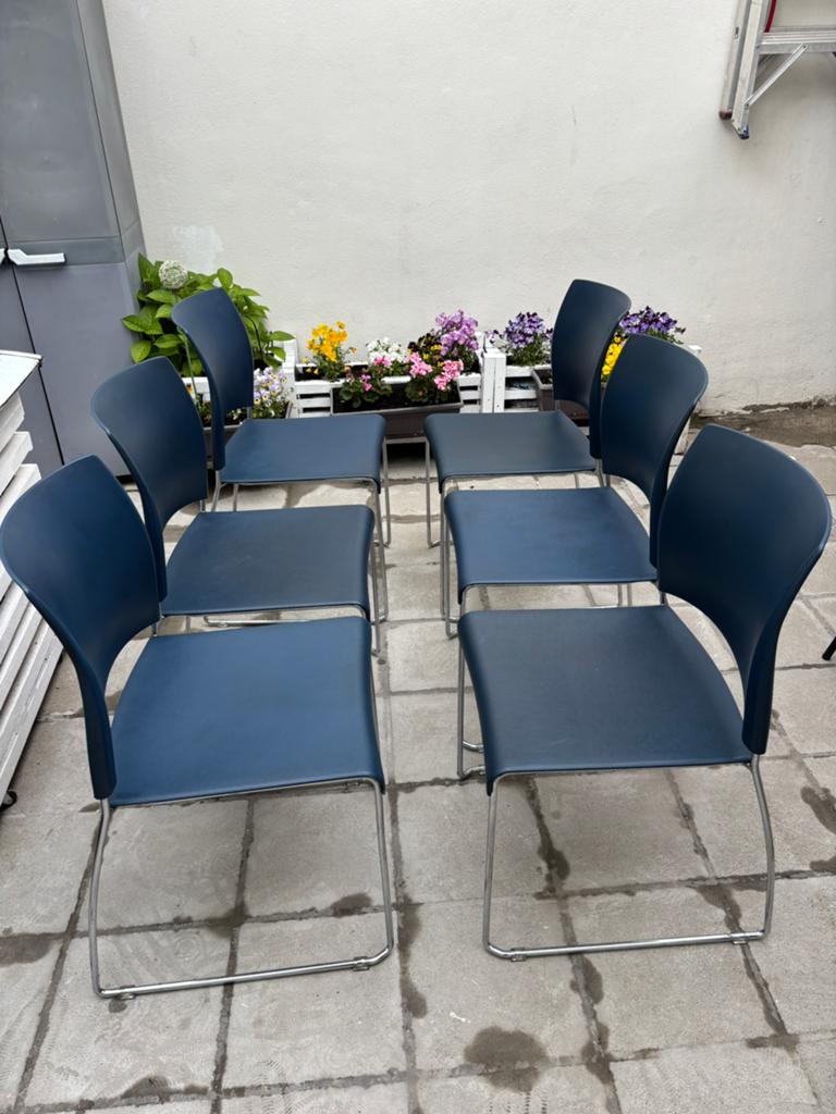 6 design stoelen Sting PATRA  spot-prijs, Ophalen, Gebruikt