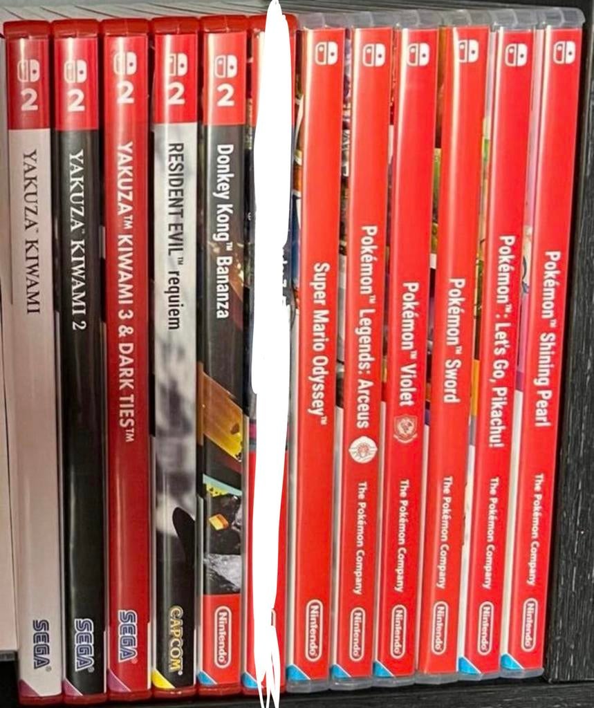 Grande collection de jeux Nintendo Switch (2), Enlèvement ou Envoi, 1 joueur, À partir de 7 ans, Comme neuf