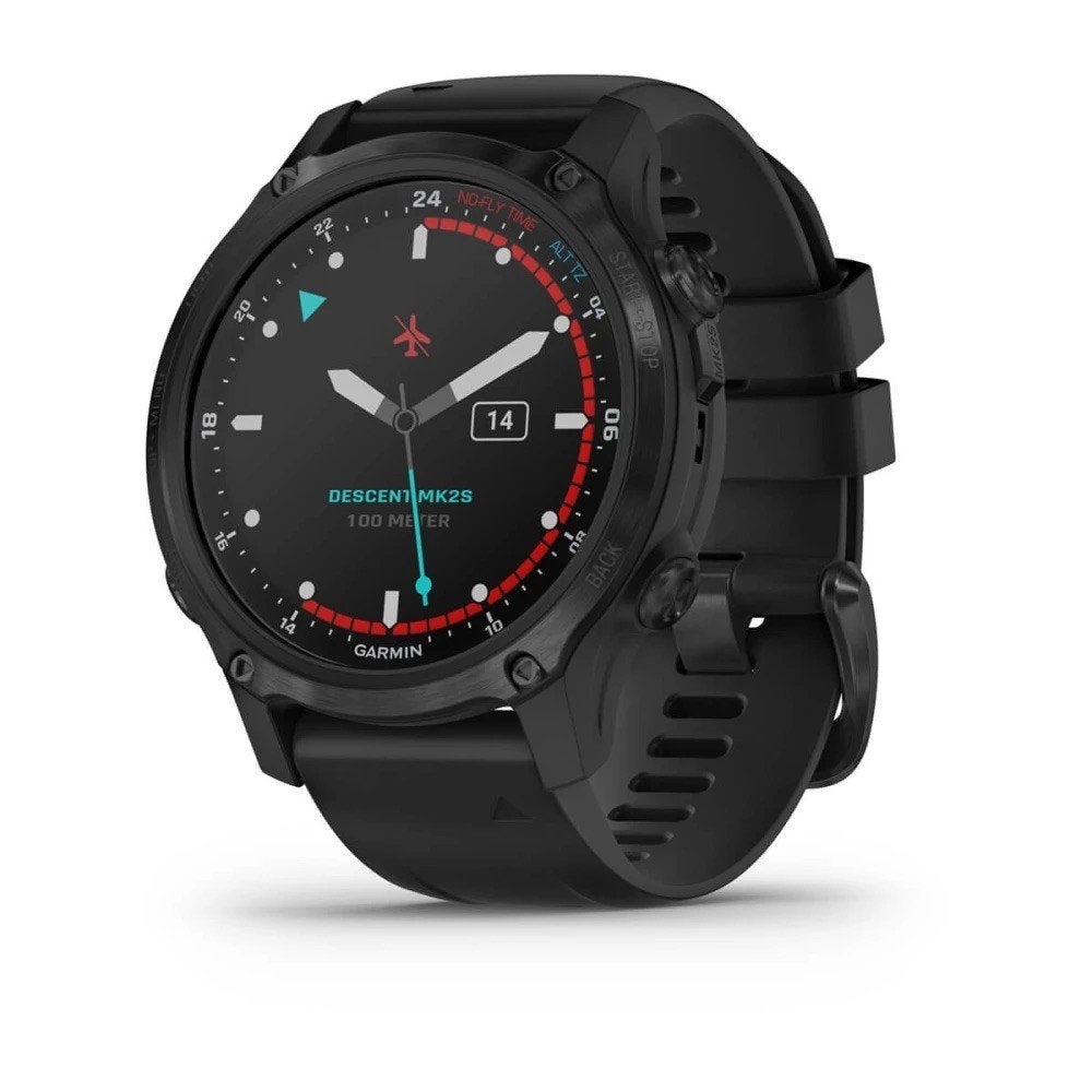 Garmin Descent Mk2S | 43 mm | noir, Envoi, Neuf, Garmin