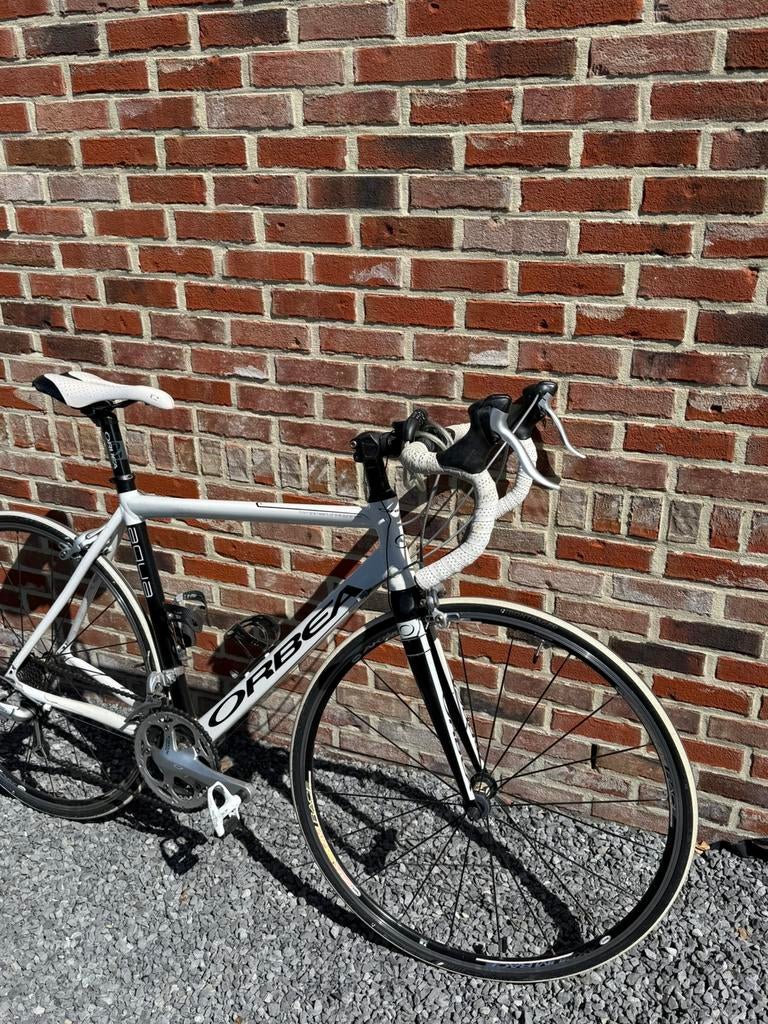 Racefiets Orbea wit, Ophalen, Zo goed als nieuw