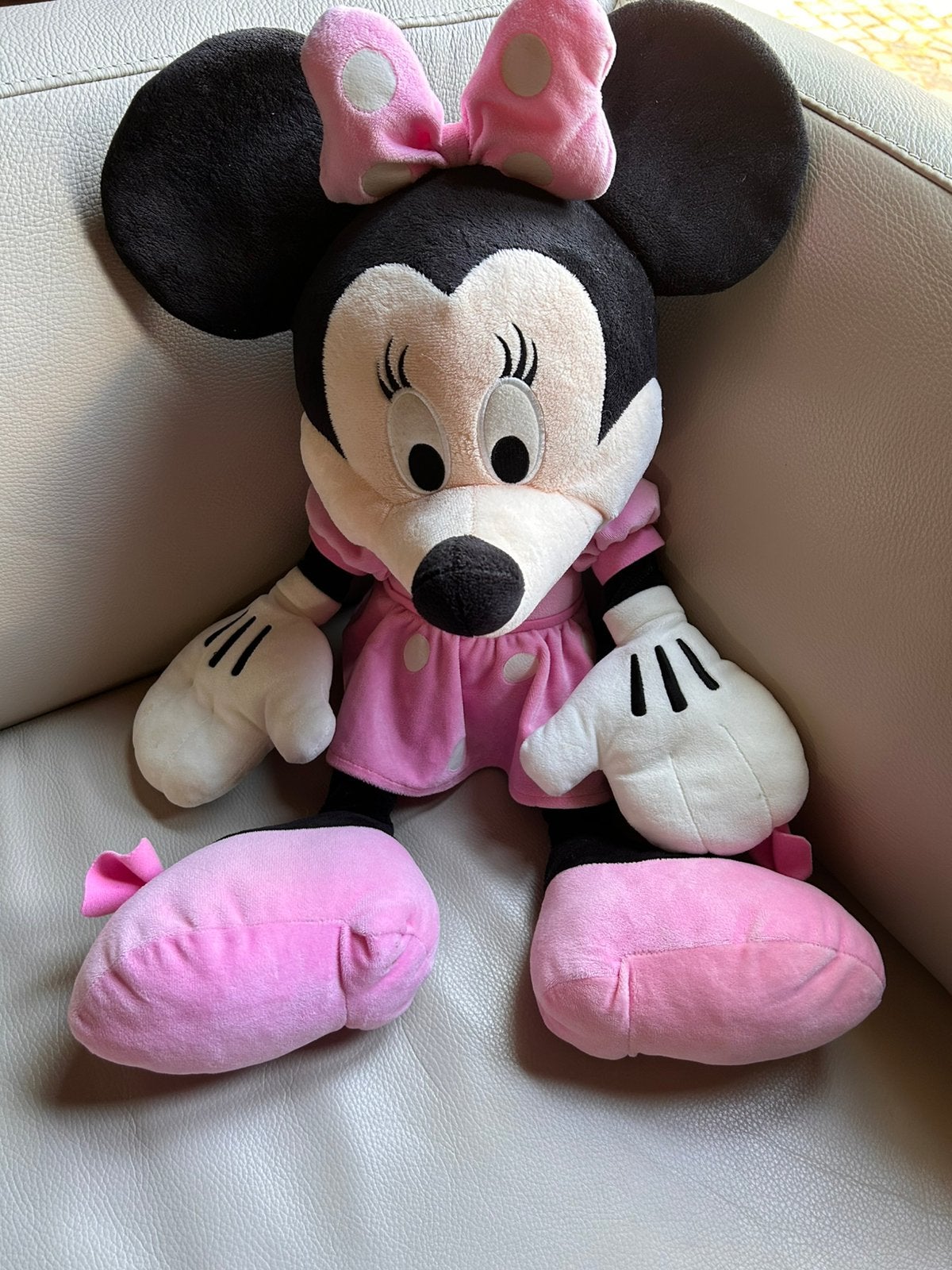 Leuke Minnie Mouse - 60 cm groot, Kinderen en Baby's, Speelgoed | Knuffels en Pluche, Ophalen of Verzenden, Zo goed als nieuw