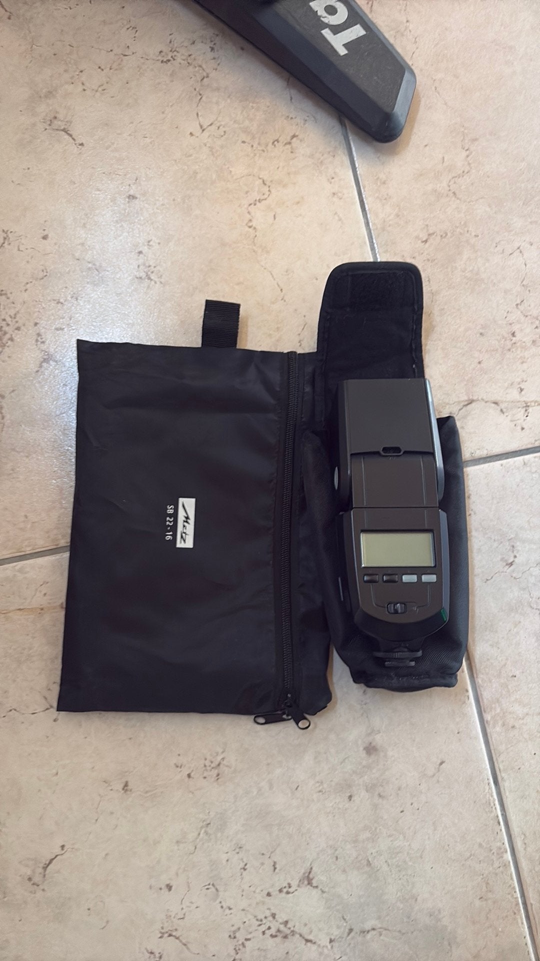Metz flits voor Nikon inclusief softbox, Audio, Tv en Foto, Ophalen, Zo goed als nieuw, Nikon, Metz